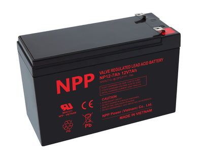 Akumuliatorius NPP 12V 7Ah AGM