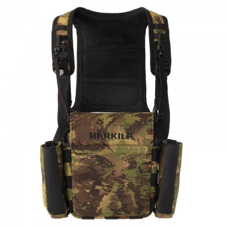 Dėklas žiūronams su petnešomis HARKILA Deer Stalker camo AXIS MSP Forest Green