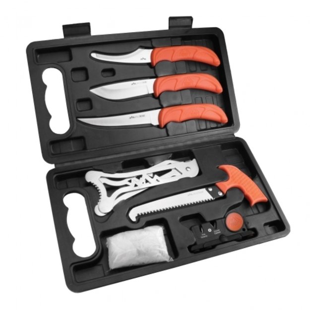 Peilių rinkinys Outdoor Edge Jager-Pak JP-8 su dėklu