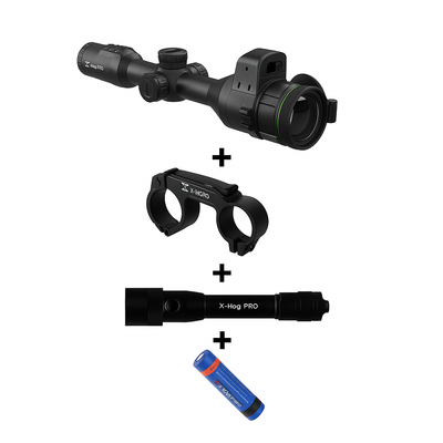 Hikmicro ALPEX 4K A50EL komplekts ar IR apgaismotāju