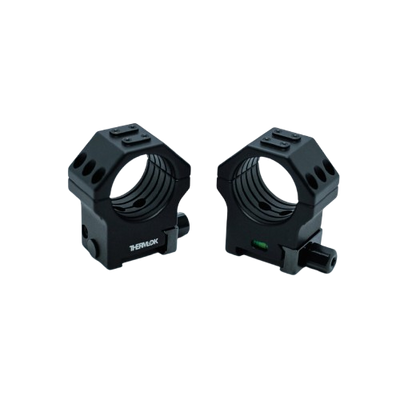 THERMLOCK Titan 30mm optikos žiedai Weaver Picatinny bėgeliui — pora