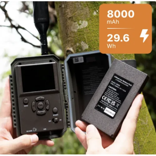 Dabas kamera GardePro X60P Live Max ar saules paneli SP300