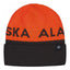 Alaska kepurė dvipusė: oranžinė/ruda