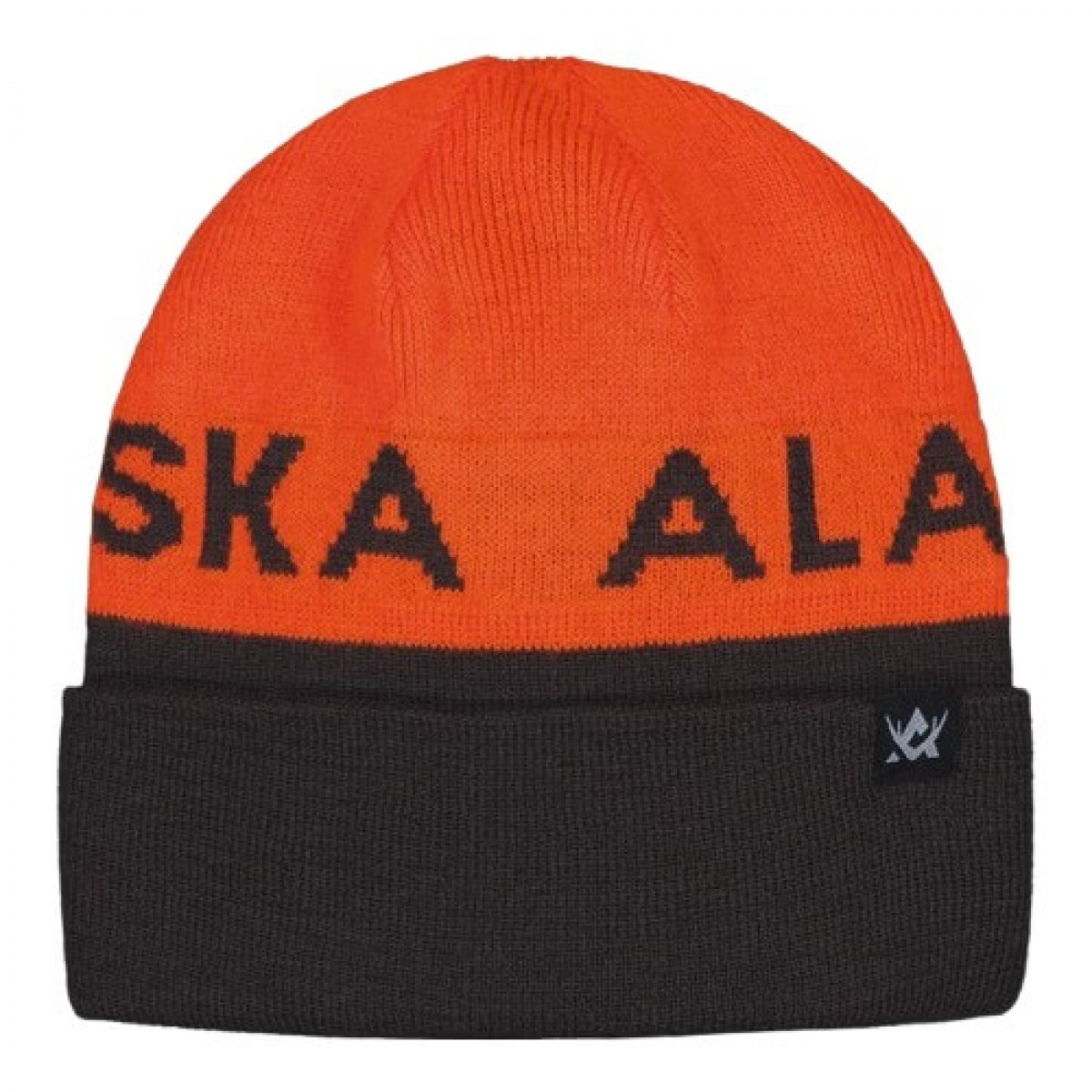 Alaska kepurė dvipusė: oranžinė/ruda